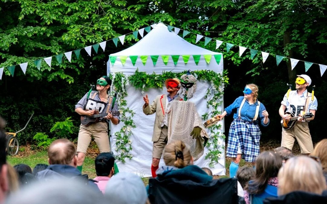Outdoor Theatre: Much Ado about Nothing at Emmetts Garden – National Trust